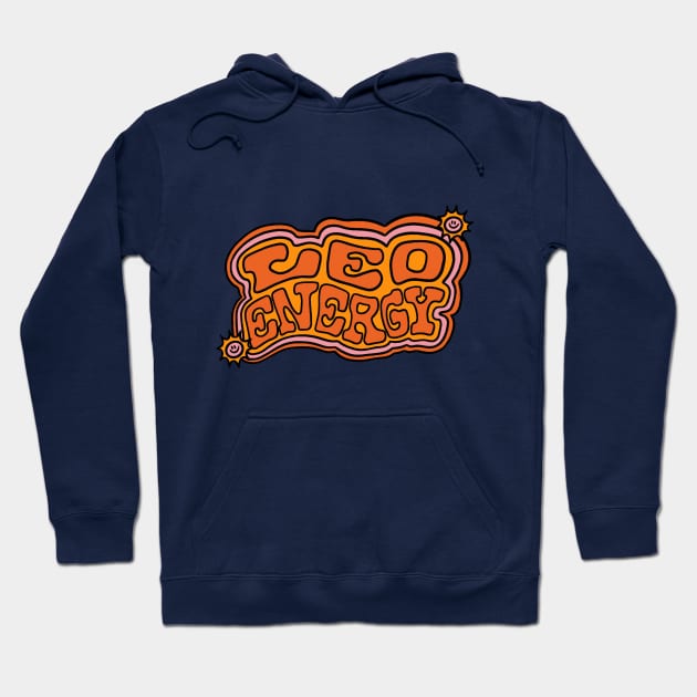 Leo energy Hoodie by Doodle byMeg